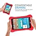 SIMPLEWAY LG G Pad 7.0 Case - Light Weight Kids Friendly Shock Proof Case for LG (G Pad F7.0) 7 Inch Tablet (Red)