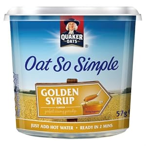 Quaker Oats Oat So Simple gouden sirooppot, 57 g, 8 stuks