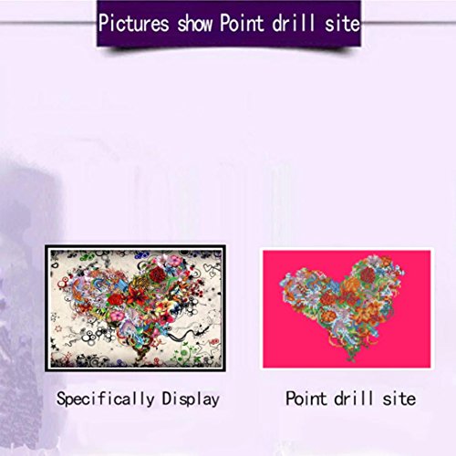 TiTCool 5D Diamond Painting, NEW DIY Handcraft Work FULL Drill Embroidery Cross Craft Stitch DIY Home Decorative (G)
