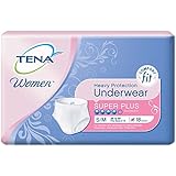 TENA Incontinence Underwear for Women, Protective, Small/Medium, 18 Count