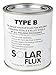 Harris S0FB01Type B Solar Welding Flux, 1 lb. Can