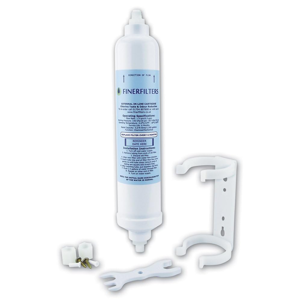 Finerfilters FF-7 Fridge Water Filter Compatible with LG BL9808 Replacement Filter Cartridge