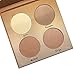 Glow Kit 4 Color Illuminator Love Light Highlighter & Bronzer Shimmer Face Matte Palette