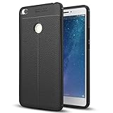 Xiaomi Mi Max 2 Case, DAIBO Silicone Gel Rubber Perfect Slim Fit Soft Mobile Phone Case Xiaomi Mi Max 2 (6.44 inch) - Black