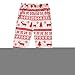 Girls Christmas Pajamas Cotton Toddler Red Reindeer Pjs Sleepwear For Kids
