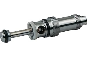 Master Plumber W-11, Shower Diverter Assembly, Waltec OEM W76655, Used Post 1973 - Chrome