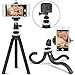 Xenvo SquidGrip Flexible Cell Phone Tripod and Portable Action Camera Holder - Compatible with iPhone, GoPro, Android, Samsung, Google Pixel and All Mobile Phones