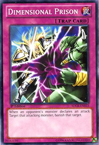 Yu-Gi-Oh! - Dimensional Prison (SDCR-EN033) - Structure Deck: Cyber Dragon Revolution - 1st Edition - Common