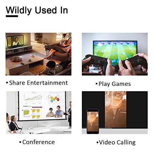 WiFi Display Dongle Wireless 1080P Mini Receiver Sharing HD Video from Projectors Cell Phones Tablet PC Support Airplay DLNA Miracast HDMI TV/Projector Stick - Thumbnail 6