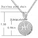 Basketball Pendant Softball Pendant Men Sports Necklace Jewelry 23
