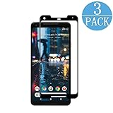 (Black) - Google Pixel 2 XL PET Screen Protector , FURgenie [3-Pack] - [3D Coverage] [No Bubble] HD Screen Protector Film for Google Pixel2 XL