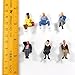 P4803 24 pcs All Seated Figures O scale 1:48 Painted People Model Railway NEW