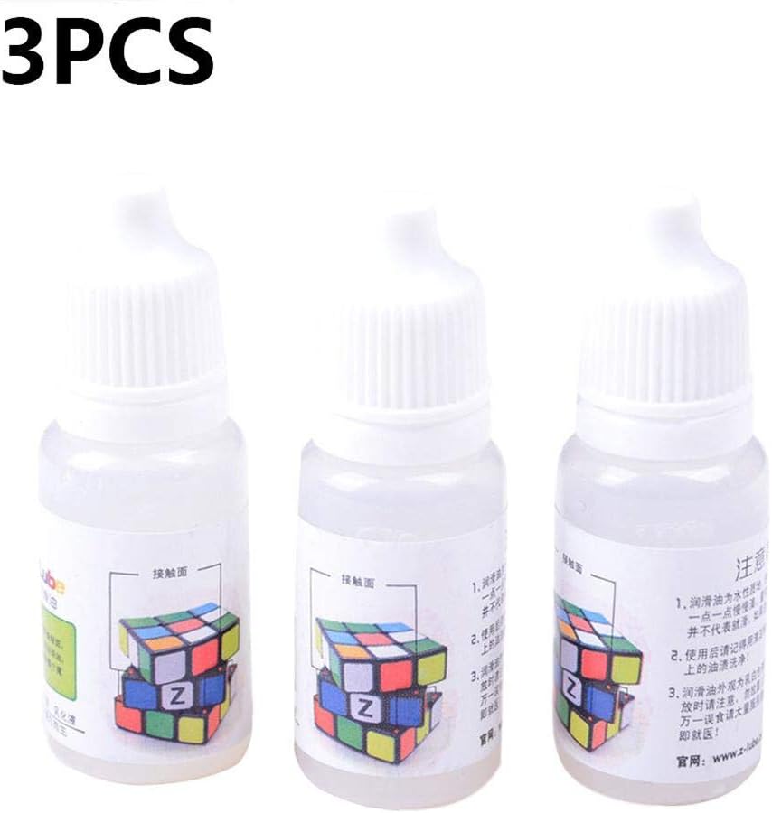 domiluoyoyo Cube Lubricant, Z-lube 10ML Magic Square Cube Smooth Lubricat Silicone Oil Speed Cube lube