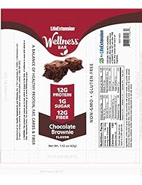 Life Extension Wellness - Barra de chocolate (1,52 oz)