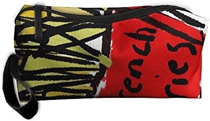 French Fries Portable Durable Waterproof Travel&amp;Home Make-up Bag Toiletry Bag Cosmetic Bag Pencil Bag Medicine Bag