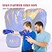 Luniquz Boxing Gloves for Kids Punching Bag Sparring, Training Gloves for Boys Girls Kickboxing MMA, 4oz Blue