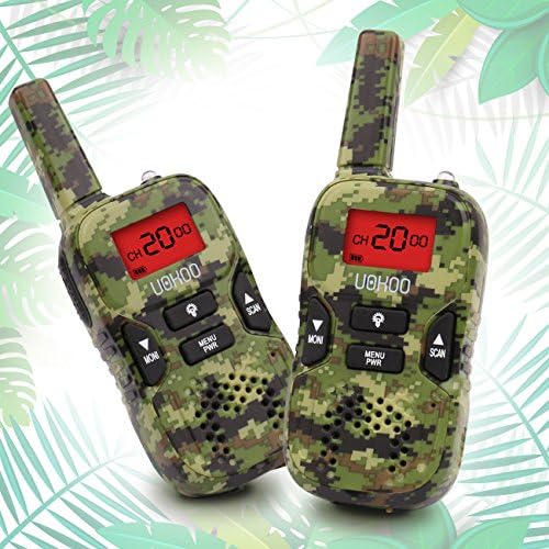 Kids Walkie Talkies, Boy Toys Handheld Walkie Talkies with Flash Light 4 Miles 22 Channel 2 Way Radio kids Christmas Gifts 5-year old Boys and Girls Perfect for Outdoor Games Camping Hiking