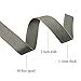 WXJ13 50 Feet 1 Inch Wide Green Tree Tie Garden Tie Plant Supports for Staking and Guying, 1500 Lbs Strength