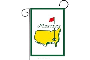 SALMOPHY Masters Tournament Garden Flag Augusta National Golf Yard Home Garden Flag 12x18in for Indoor and Outdoor Funny Party Decor Gift