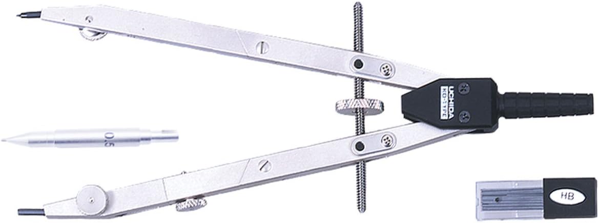 Compass two sets of N 1-730-7404 replacement Uchida KD type drawing instrument QB ear (japan import)