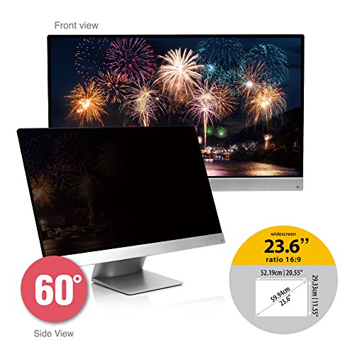 SenseAGE Anti-Blue Light Privacy Screen Protectors Filter for Widescreen Monitor 23.6 inch 16:9 (20.55″ x 11.55″/521.9 x 293.3mm)