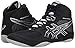 ASICS Men's Snapdown Wrestling Shoe, Black/Silver, 7 M US