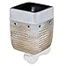 Elanze Designs Footprints in The Sand Ceramic Stoneware Electric Plug-in Outlet Wax and Oil Warmer