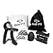 Hand Grip Workout Strengthener Kit (5 Pack) Adjustable Hand Exerciser (10-110 Lbs.) Finger Exerciser Finger Resistance Band Gel Ball