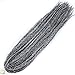 VRHOT 6Packs 18'' Box Braids Crochet Hair Small Synthetic Hair Extensions Twist Crochet Braids Hairstyles Braiding Hair Long Dreadlocks for Black Women 18 inch Grey (18 inch, Gray)