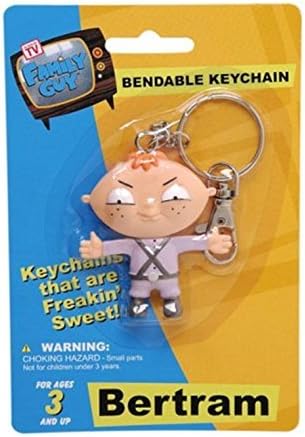 Family Guy BERTRAM KEYCHAIN Bendable Toy Figure