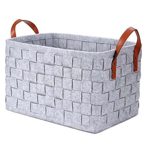 Storage Basket Bins, Toy Storage Blanket Storage Nursey Basket Bins for