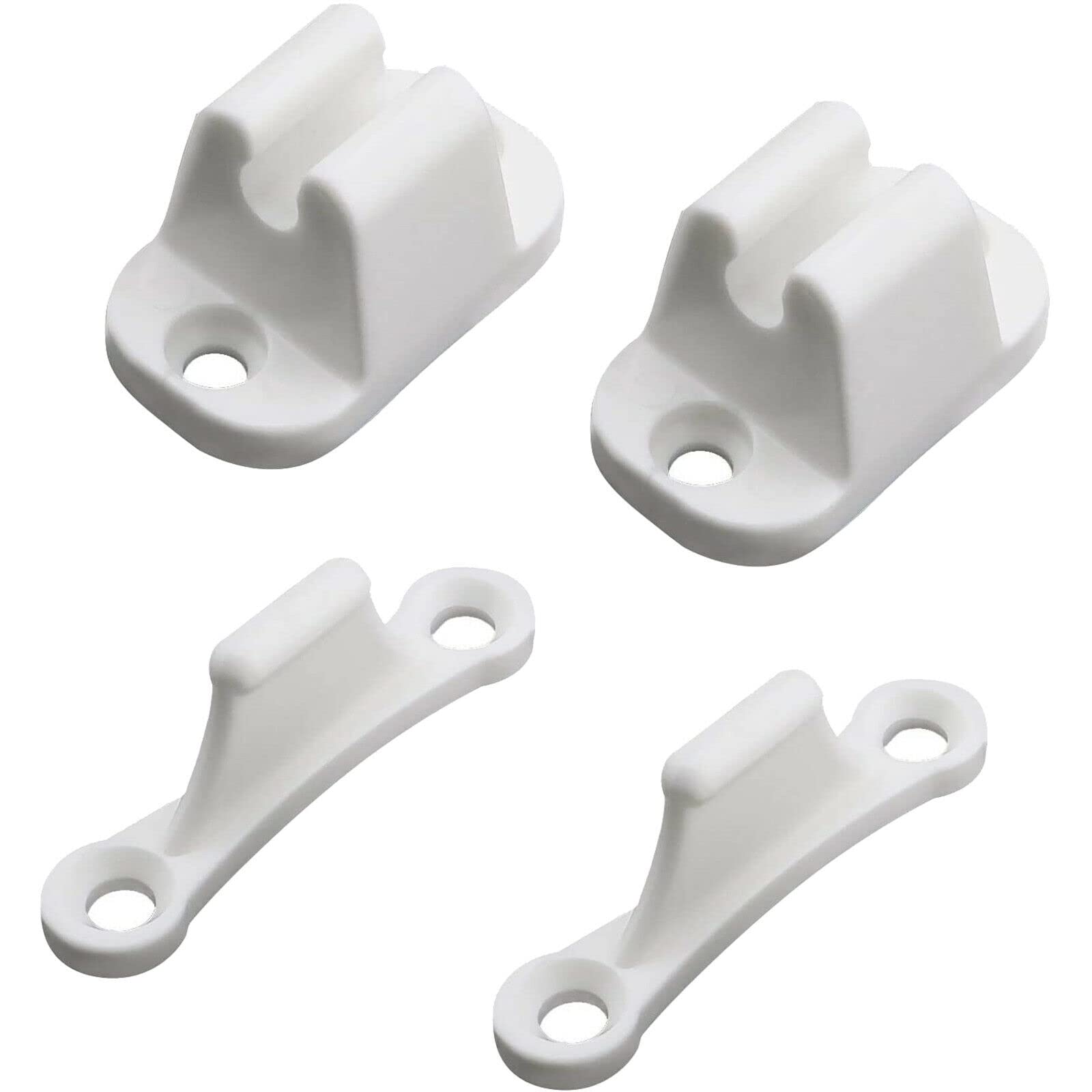 2 Sets Caravan Door Retainer Catch Nylon Door Stop Retaining Catch Latch for RV Caravan Camper Motorhome Boat Door Retainer Holder Door Stopper