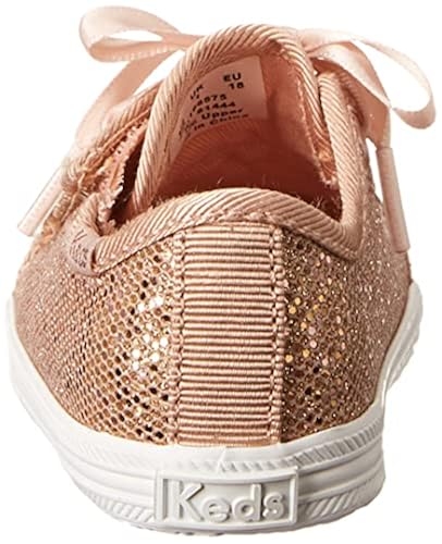 Keds Kids Baby Kickstart Crib Celebrations Sneaker, Rose Gold,