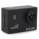 Original SJCAM SJ4000 WIFI Action Camera Sports DVR Water Resistant 30M Outdoor Camcorder Helmet Bicycle Motorcycle Camera with a Free Mini SmartTmall Wrench, Black