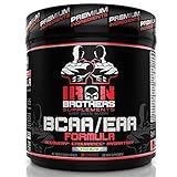 BCAA/EAA Powder Supplement - Best Intra Workout Formula - Essential Amino Acids for Hydration - Vegan Instaminos - All Natural Fermented - Carb 10 - Non-GMO - Gluten-Free - Ideal 2:1:1 Ratio