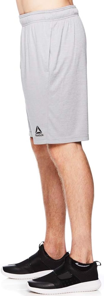 Reebok Men's Drawstring Shorts - Athletic Running & Workout Short w/Pockets : Clothing
