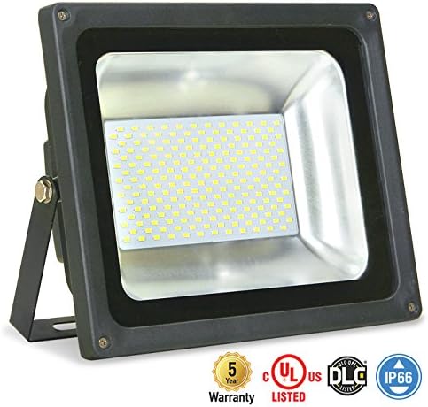 4-PACK ASD LED Floodlight 100W SMD Outdoor Landscape Security Waterproof UL Listed DLC Certified 4000K (Bright White)