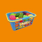 Casdon Fruit & Veg Assorted Toy Basket with 21 Pieces for Children 2+ view 7