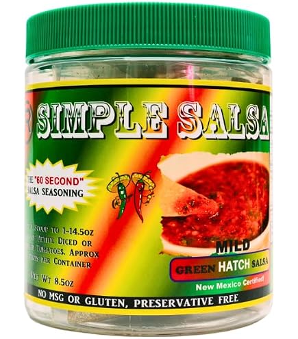 Amazon.com: Simple Salsa - Fiesta Medium, 60 Second Salsa Mix, 1