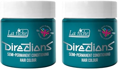 La Riche Directions Turquoise Semi-Permanent Hair Color 100ml Twin Pack
