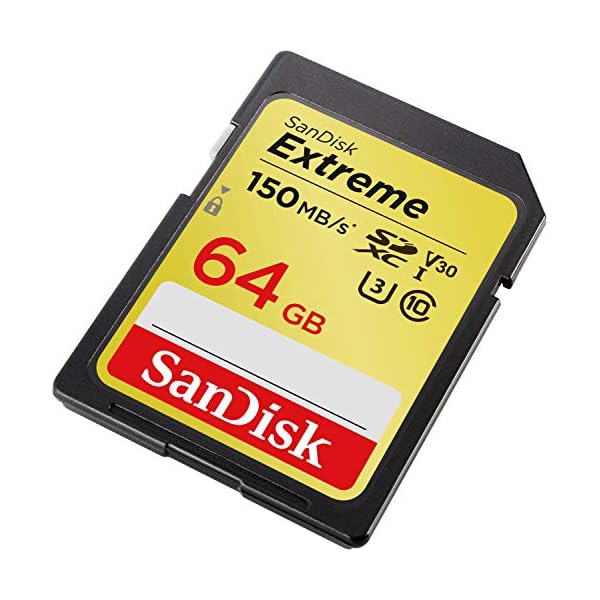 SanDisk Extreme 64GB SDXC Memory Card up to 150MB/s, Class 10, U3, V30 – Bild 4