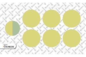 PHILMEDI GCHECK Spiked Drink Tester | Sticker Type Alcohol GHB Detection, G-Check (Green) | Check for Drink Spiking