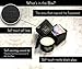 OOJRA Large 13oz/370g 3 Wick Jasmine Bamboo Essential Oil Scented Soy Wax Luxury Aromatherapy Candle with Lid and Gift Box