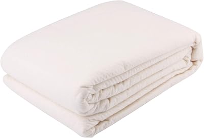 Lawei Natural Cotton Batting 72x90 Quilt Wadding Low Shrinkage 99% Cotton
