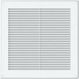 Awenta Plastic Air Vent Grille Cover 300x300mm White with Insect Grid view 3