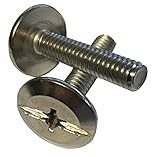 25 Hurricane Stainless Steel Sidewalk Bolts 1/4 - 20 X 1-1/4 inch long