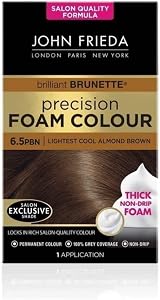John Frieda Precision Foam Colour 6.5PBN Lightest Cool Almond Brown 32ml view 1