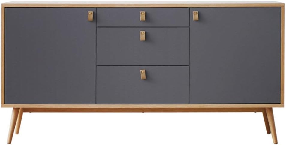 SongMyao Sideboard Cabinet Modern Home Buffet Sideboard Kitchen Dining Room Furniture Entryway Cupboard (Color : Gray, Size : 150x75x40cm)