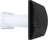 Fantronix 100mm 4" Passive Wall Air Vent Grille Filter Kit Condensation Damp view 1
