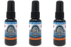 BLUNT POWER BluntPower Oil Based Concentrated Air Freshener and Oil for Diffuser - 3 Pack of Cool Water (1.5 Ounce Each)